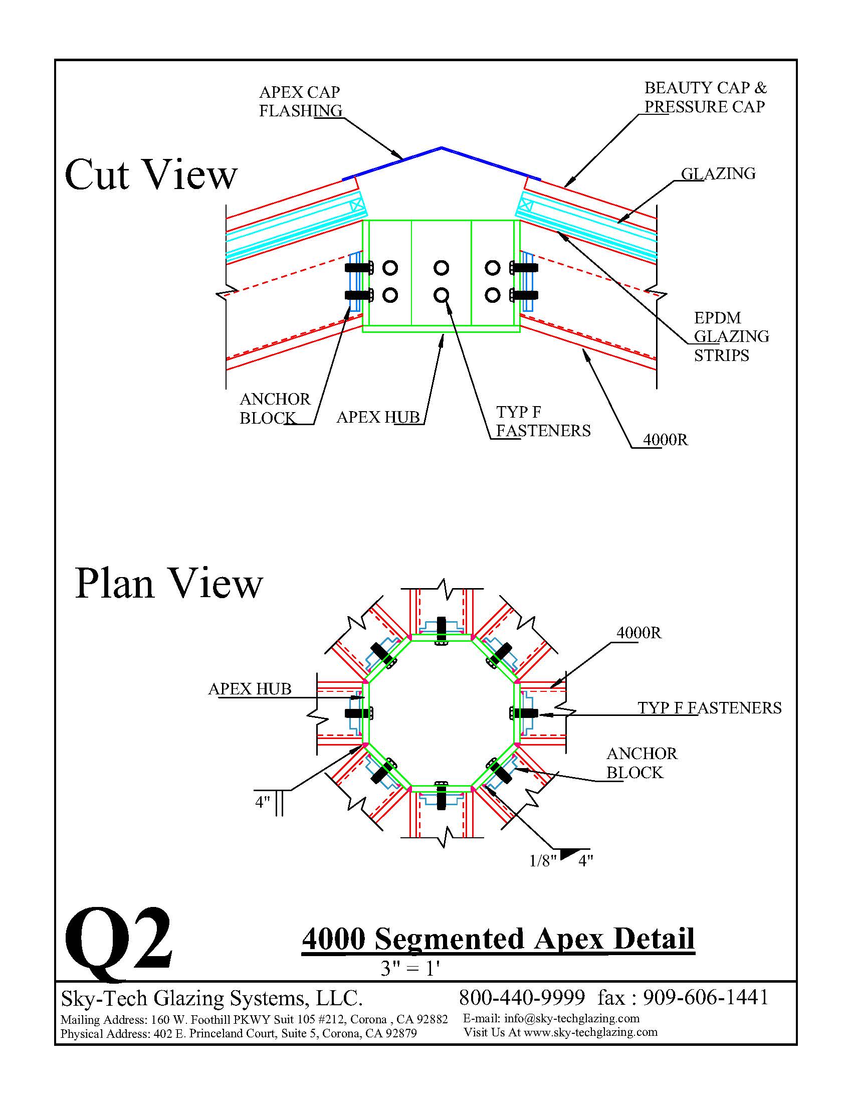 Q2 4000 Segmented Apex Detail