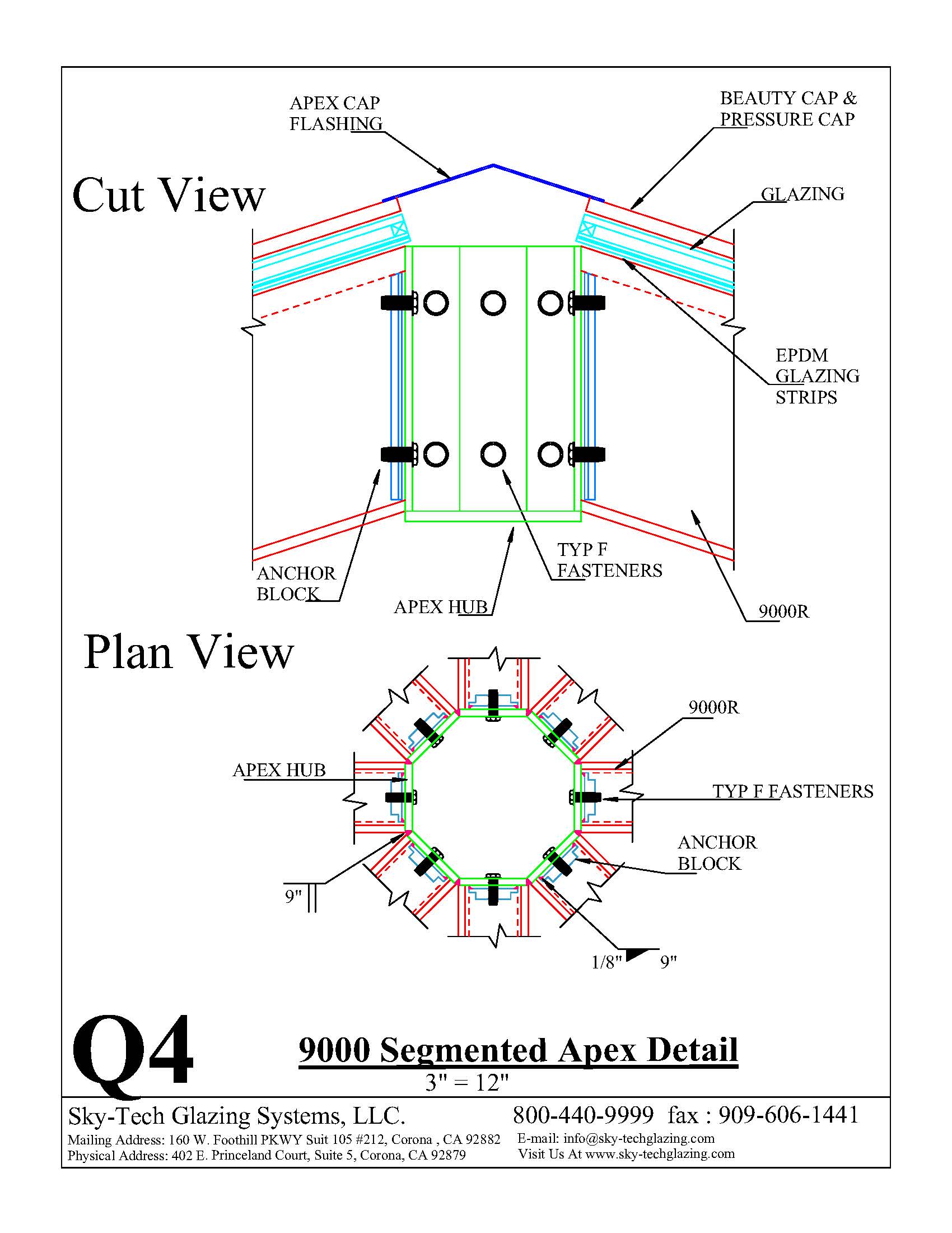 Q4 9000 Segmented Apex Detail