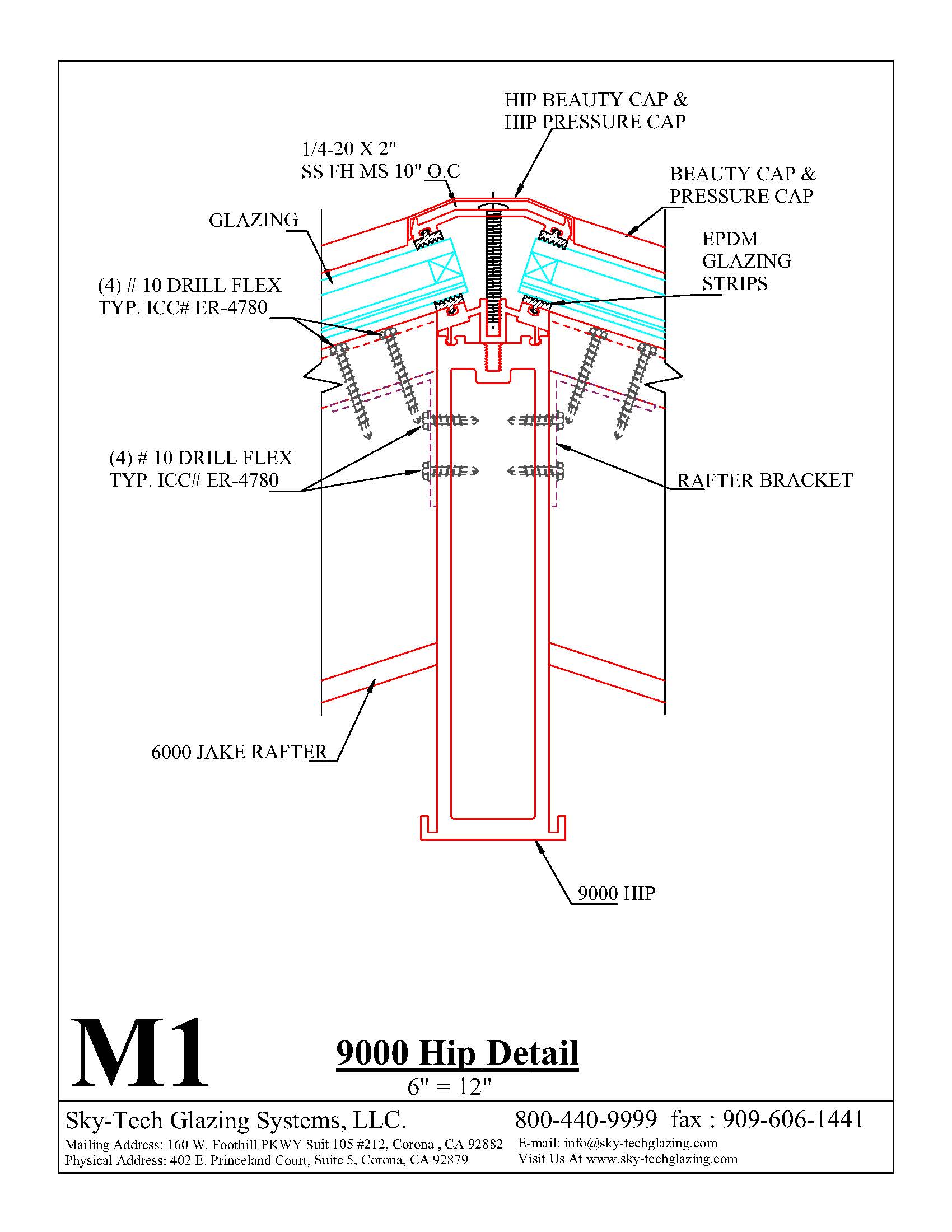 M1 9000 Hip Detail