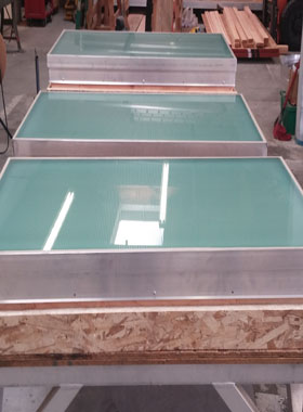 Glass Floor Skylight Orinda
